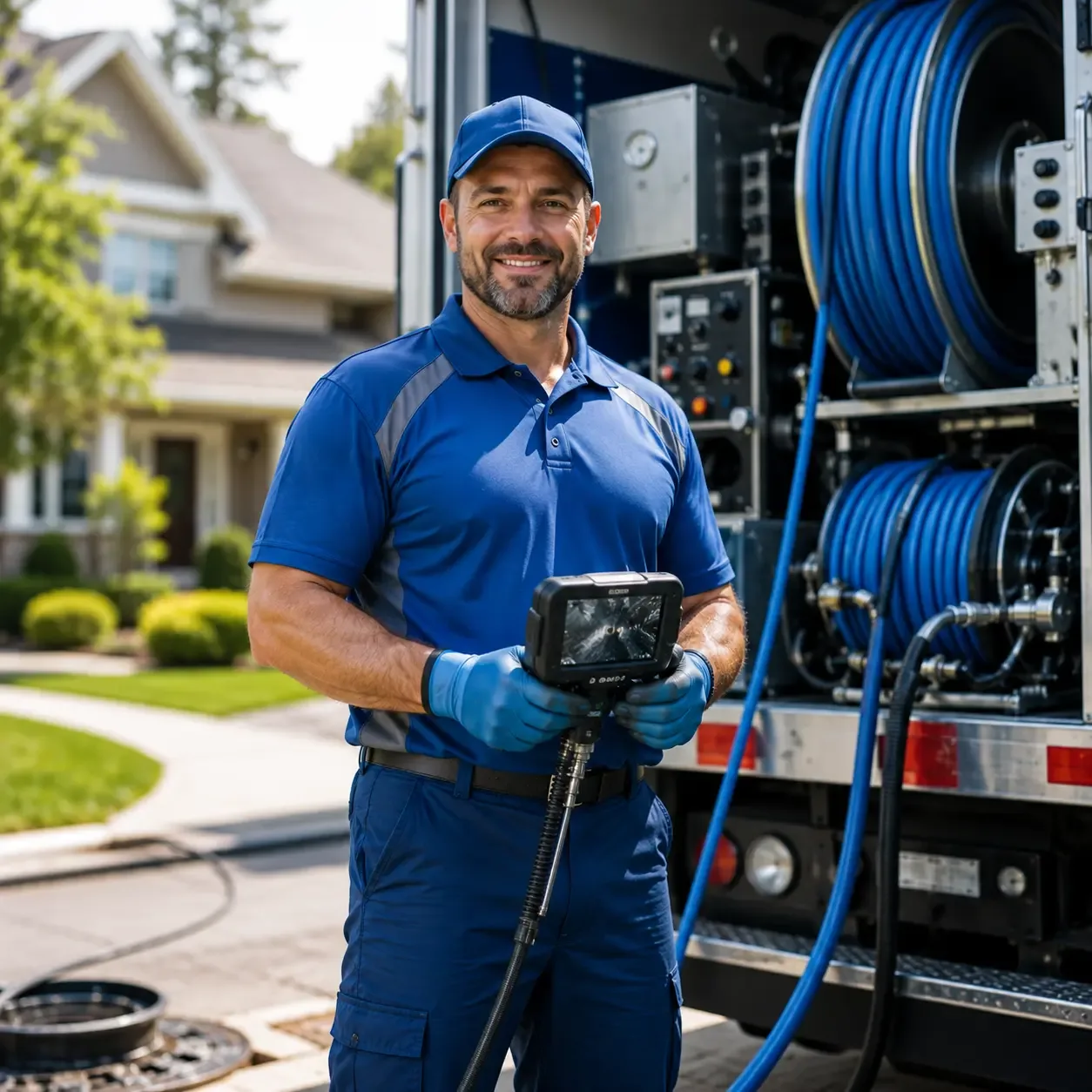 Local outdoor drain cleaning specialists in Climax, MI